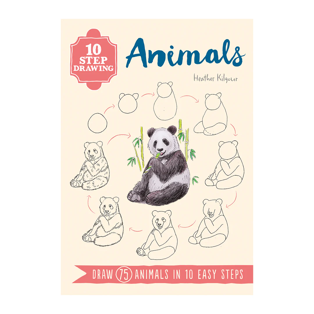 10 Step Drawing: Animals
