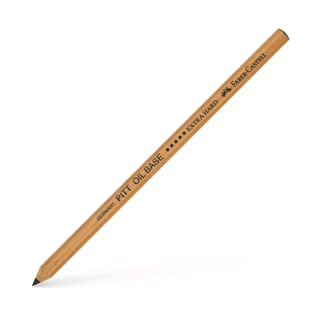 Pitt Pencil Oil Base - Black /Extra Hard
