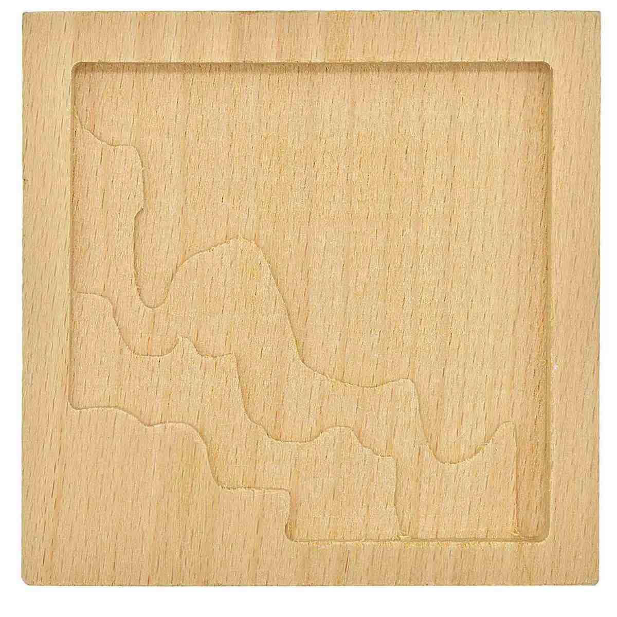 3D Wood Coaster Square - Image 3