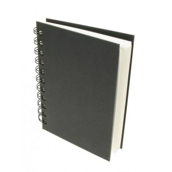 A6 Hardbound Spiral Cartidge Book, 150gsm (Portrait)