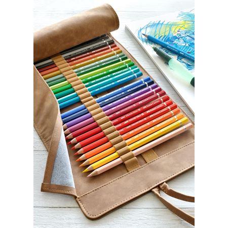 Art & Graphic Pencil Roll - PU Leather/Empty - Image 3