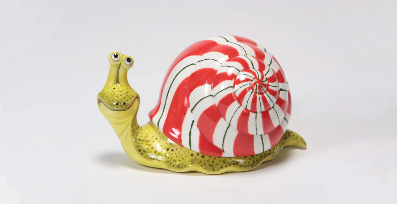 Bisque Big Garden Snail H 16,5, L 25 cm - Image 2