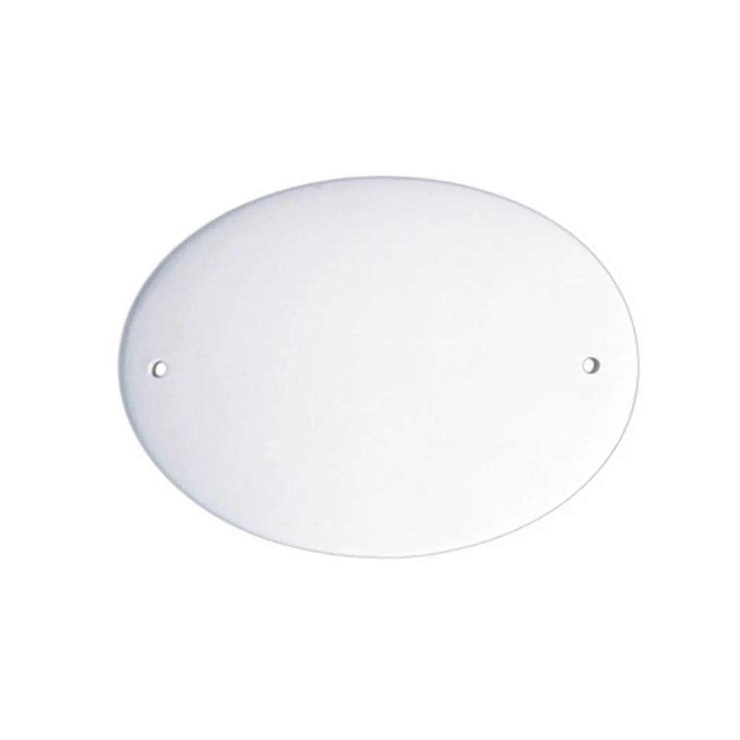 Bisque Door Plaque Oval 15 x 11 cm