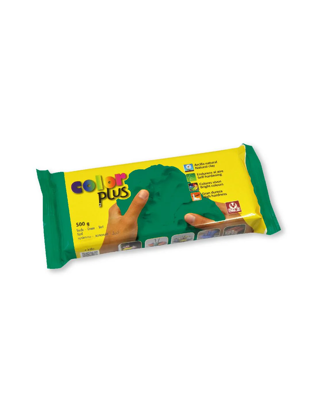Colorplus Coloured Air-Drying Clay (Various Colours) - Image 4