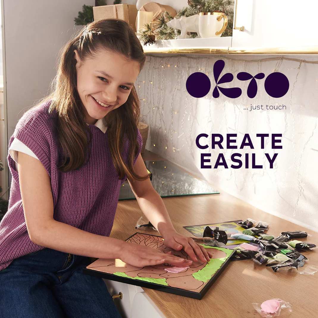 Coloring with Clay Set by Numbers - Panda (Age 5+) - Image 4