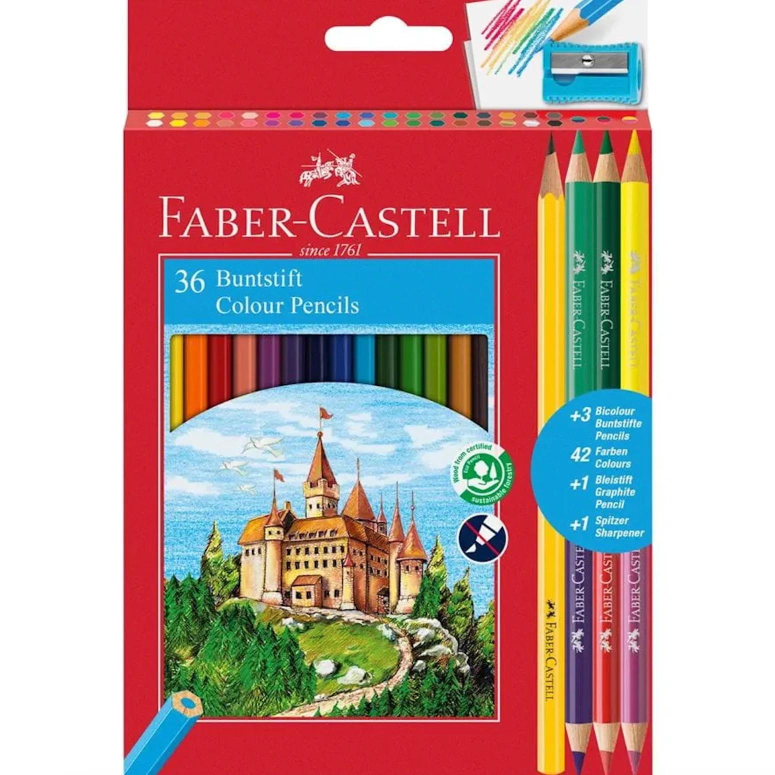 Colouring Pencils Hexagonal (+ bicolor) - Image 3