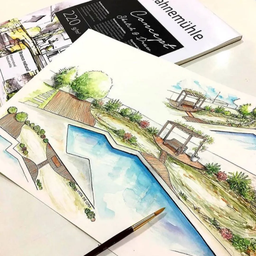 Concept Sketch & Draw Sketchpad 220gsm - Image 3