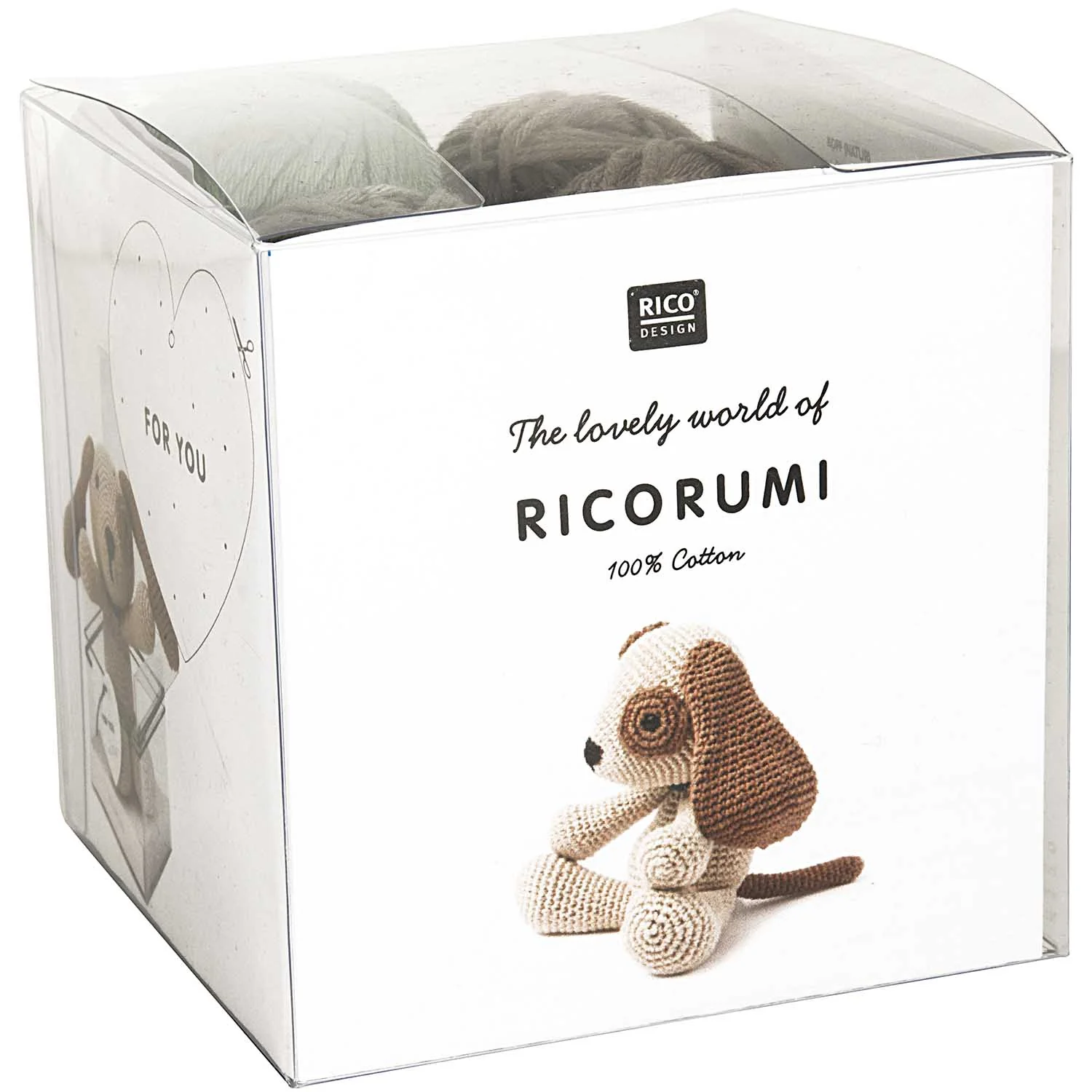 Crochet Kit Ricorumi Puppies Dog