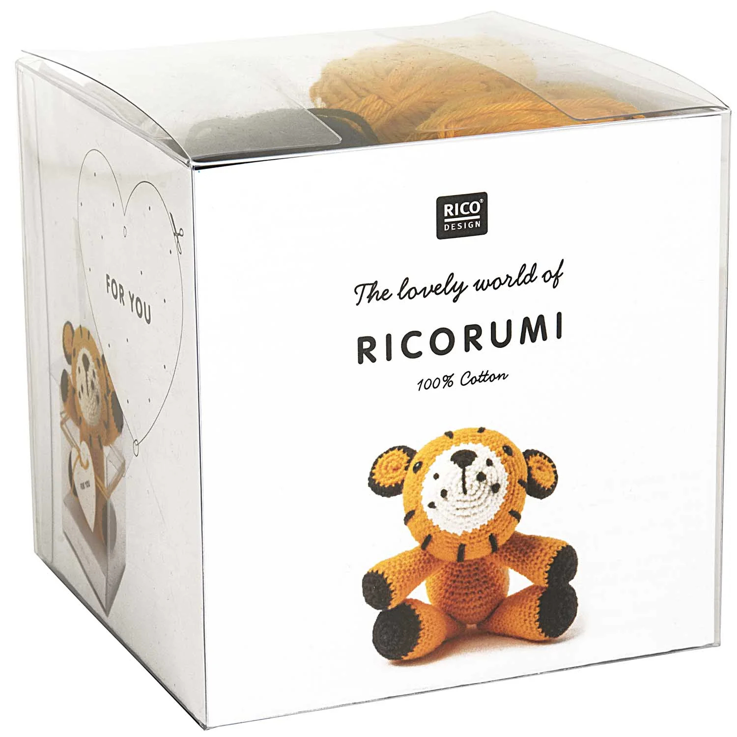 Crochet Kit Ricorumi Puppies Tiger