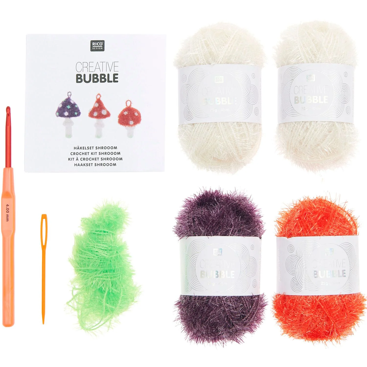 Crochet Set Creative Bubble Shrooom - Image 4