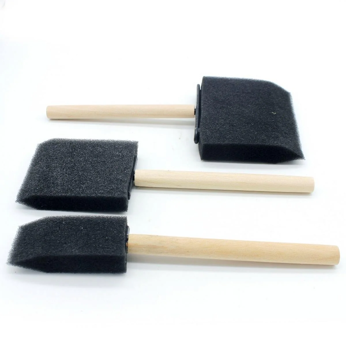Foam Sponge Brush Set of 3 - Image 3