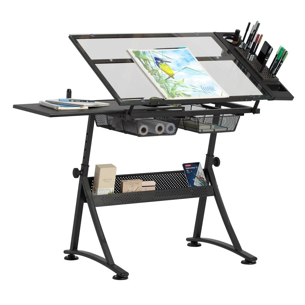 Fusion Table with Glass Top - Image 3