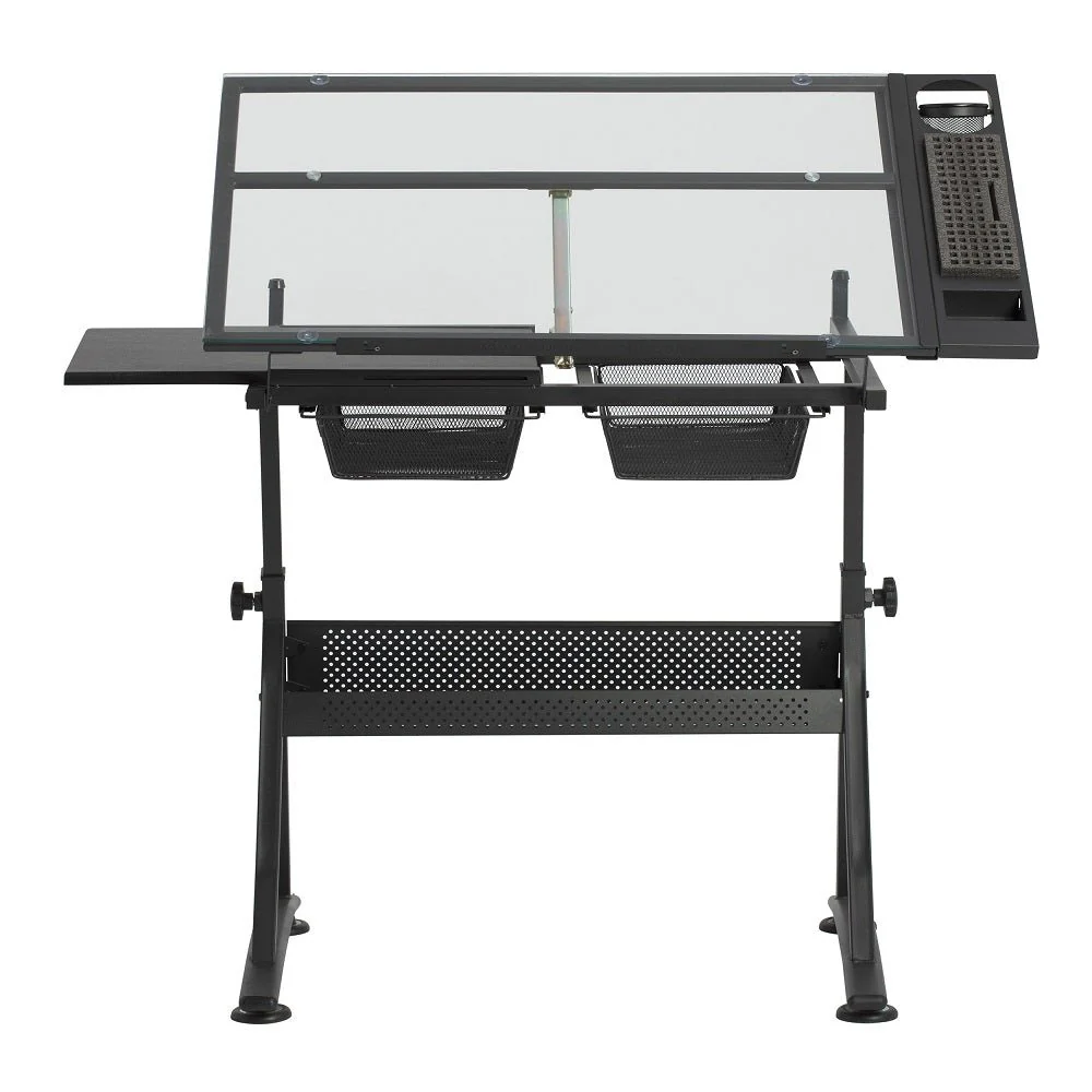 Fusion Table with Glass Top - Image 4