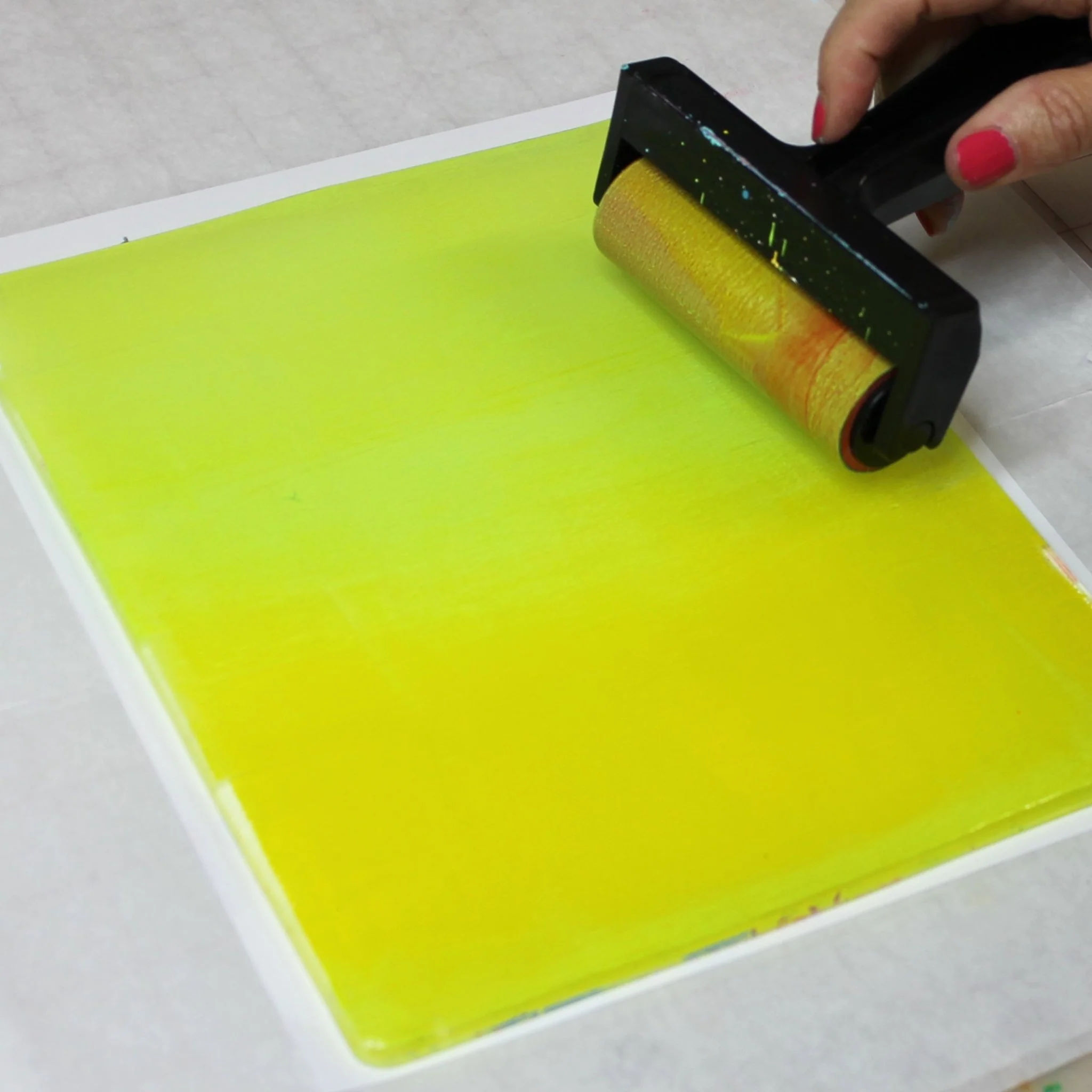 Gelli Printing Plate (20.3 x 25.4cm) - Image 4