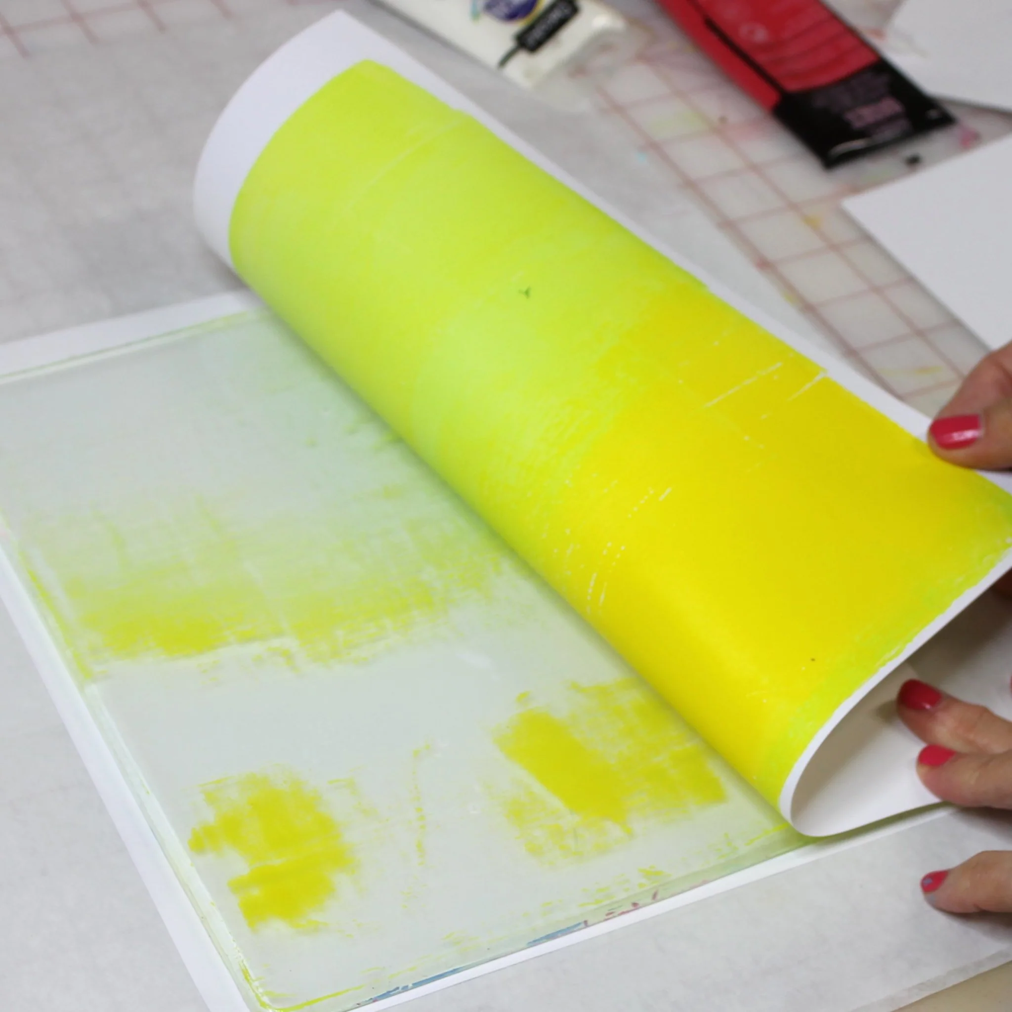 Gelli Printing Plate (20.3 x 25.4cm) - Image 6