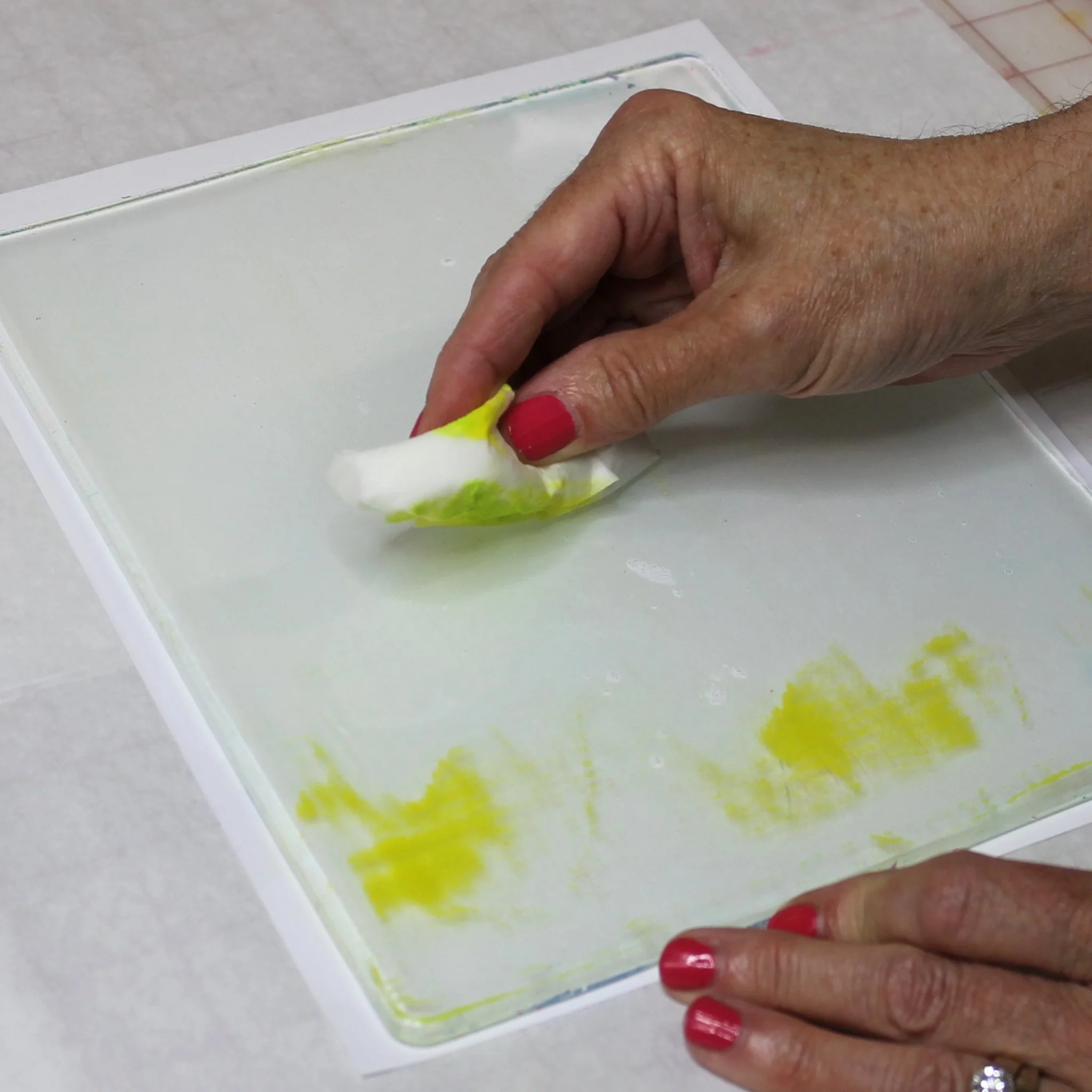 Gelli Printing Plate (20.3 x 25.4cm) - Image 7