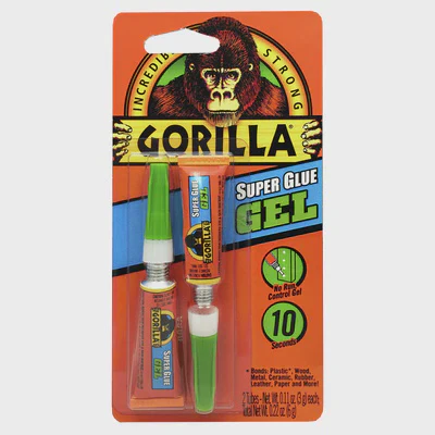 Gorilla: Super Glue Gel Pack of 2