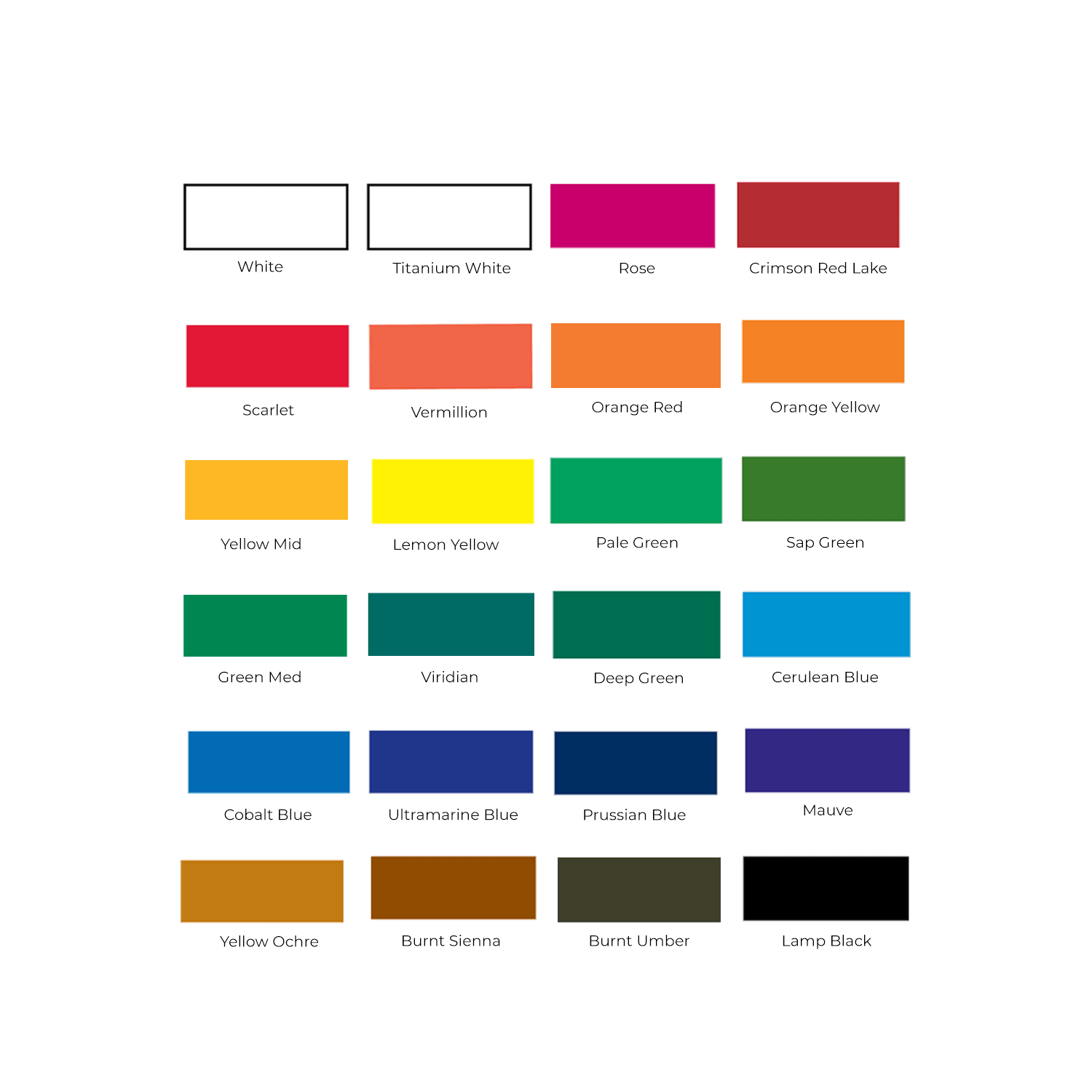 Gouache Set 21ml x 24 colours - Image 3