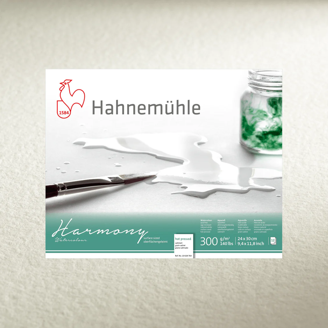 Harmony Watercolour Pad (300gsm, 12 sheets) - Image 3
