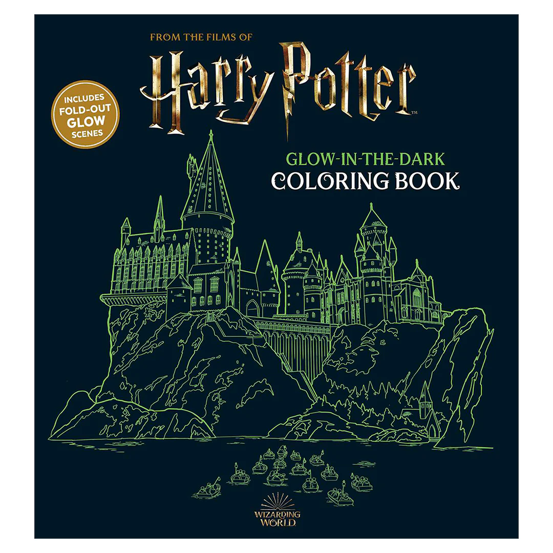 Harry Potter Glow in the Dark Coloring Book