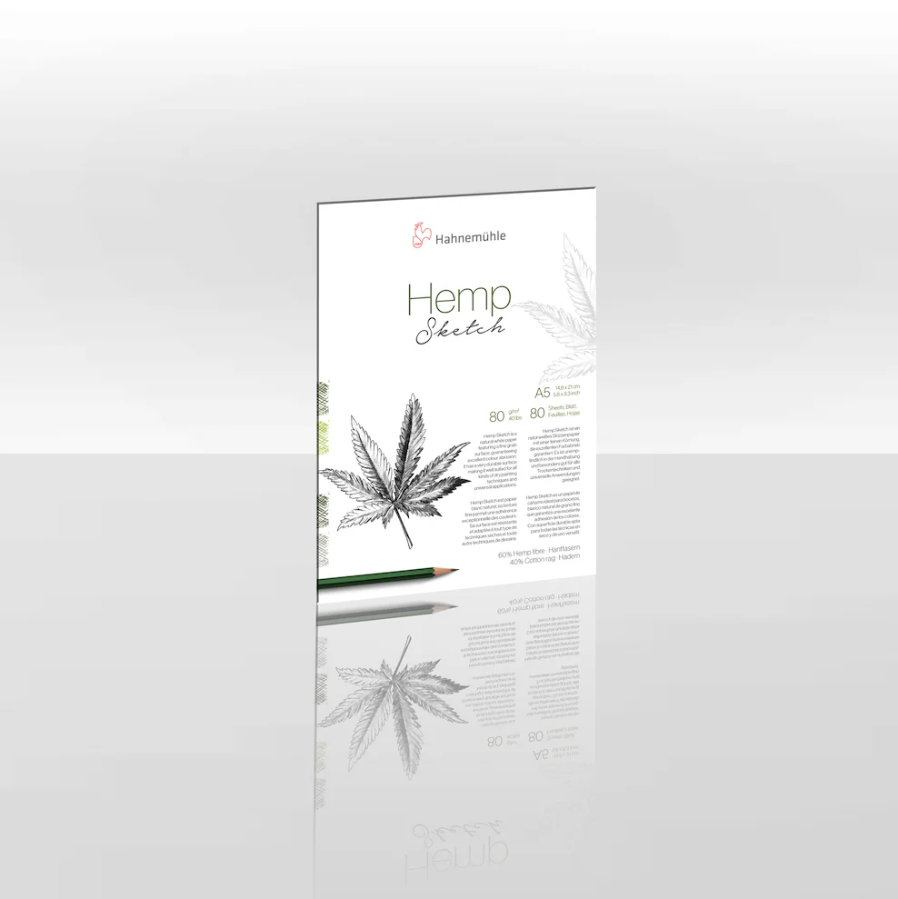 Hemp Sketch Book, 80gsm