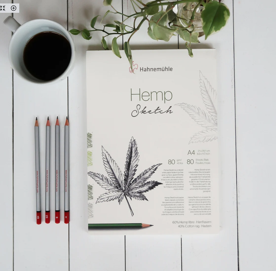 Hemp Sketch Book, 80gsm - Image 4