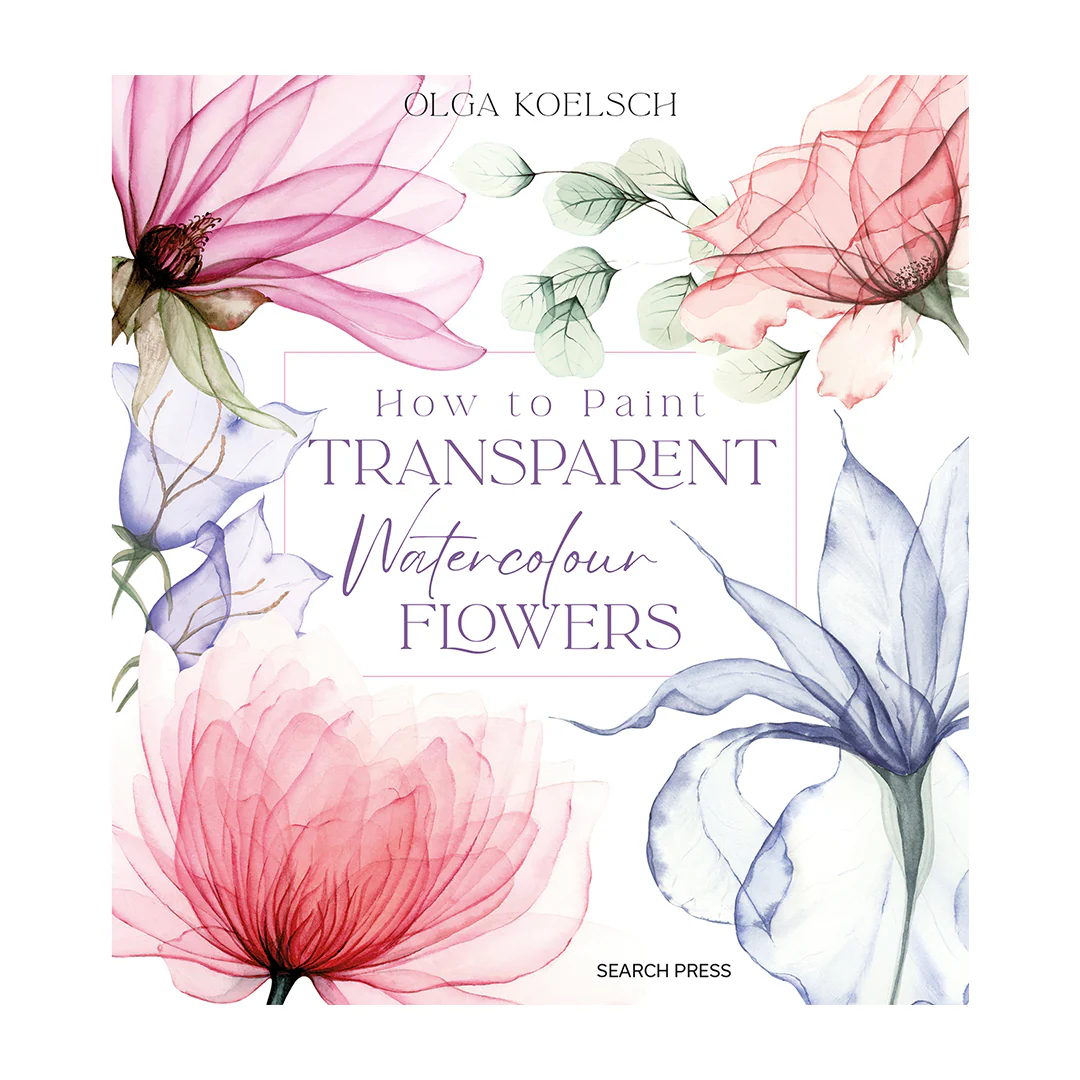 How to Paint Transparent Watercolour Flowers