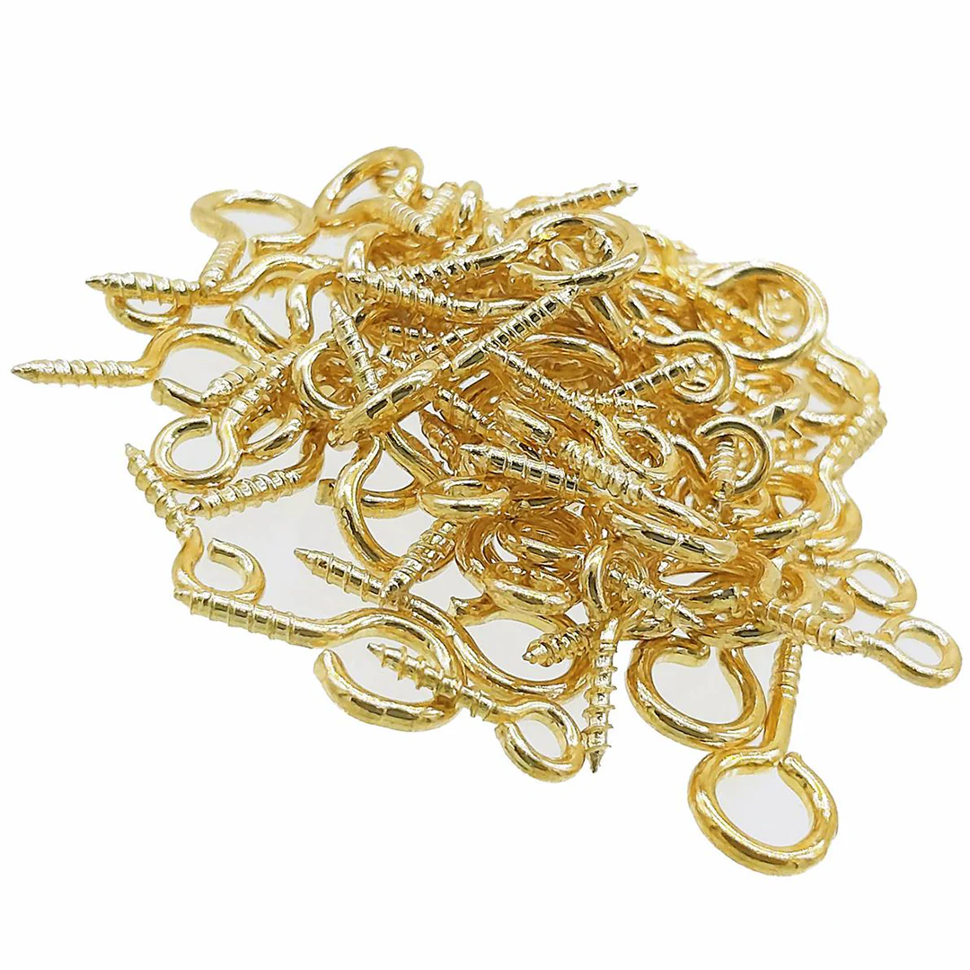 Jewellery Q-Hooks (Gold or Silver)