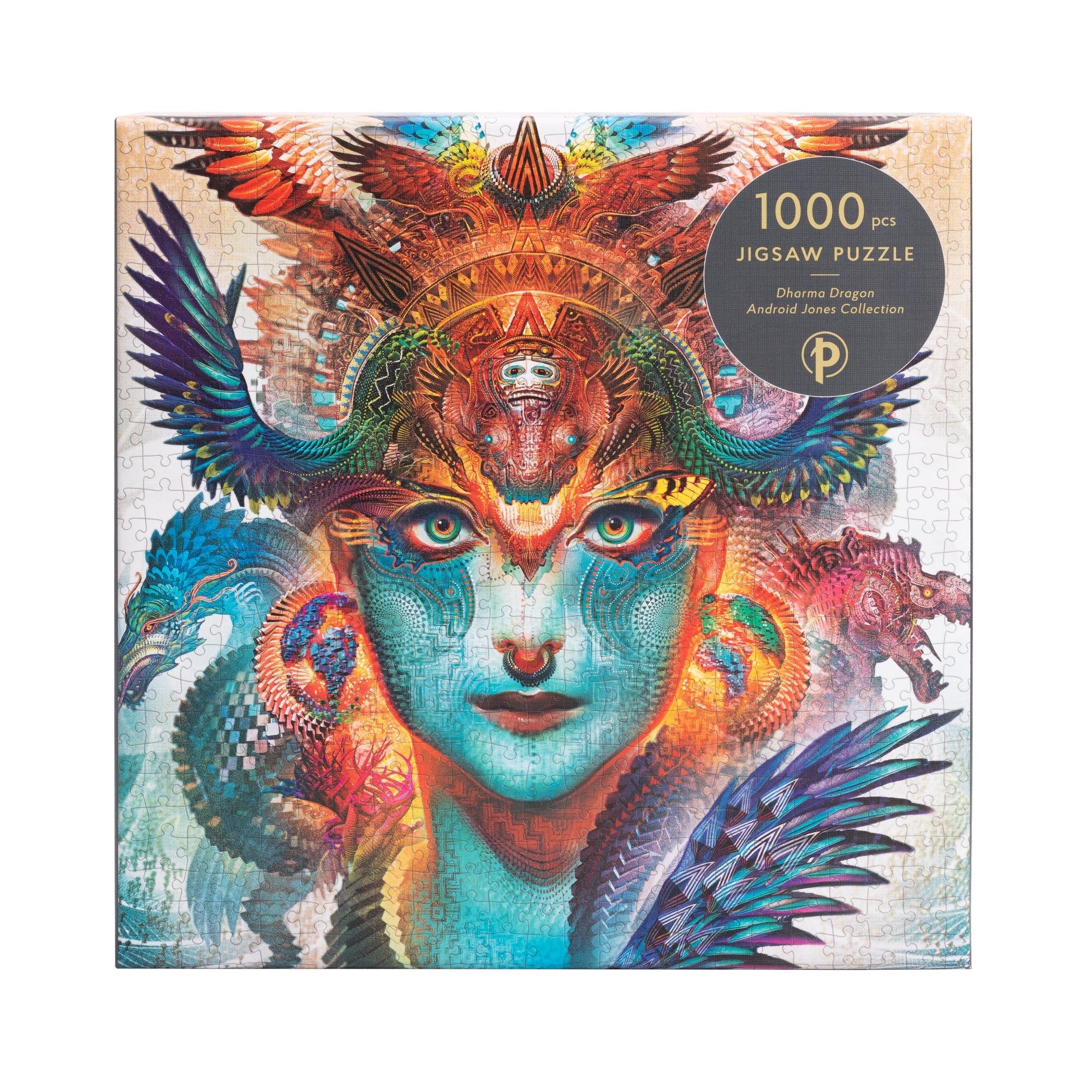 Jigsaw Puzzle, 1000 Pieces - Dharma Dragon, Android Jones Collection - Image 3