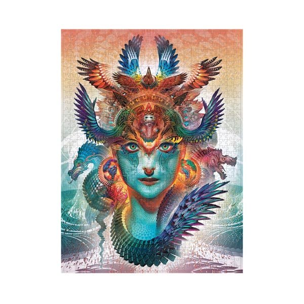 Jigsaw Puzzle, 1000 Pieces - Dharma Dragon, Android Jones Collection - Image 5