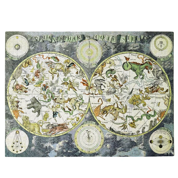 Jigsaw Puzzle, 1000 Pieces - Early Cartography - Image 3