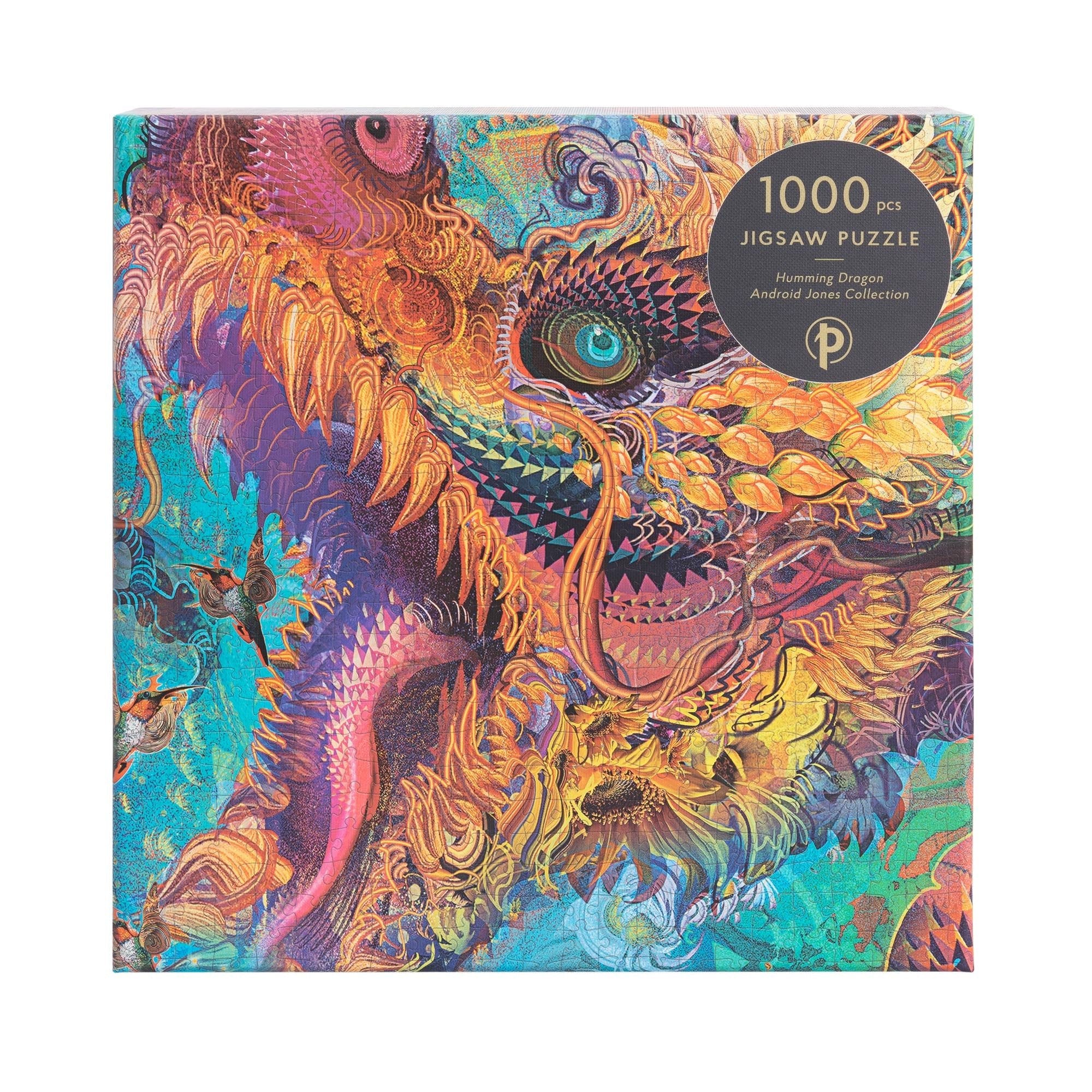Jigsaw Puzzle, 1000 Pieces - Humming Dragon, Android Jones Collection - Image 3