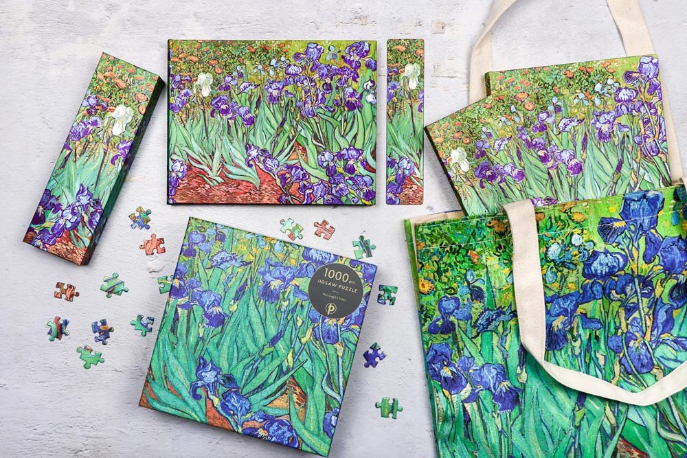 Jigsaw Puzzle, 1000 Pieces -Van Gogh’s Irises - Image 3