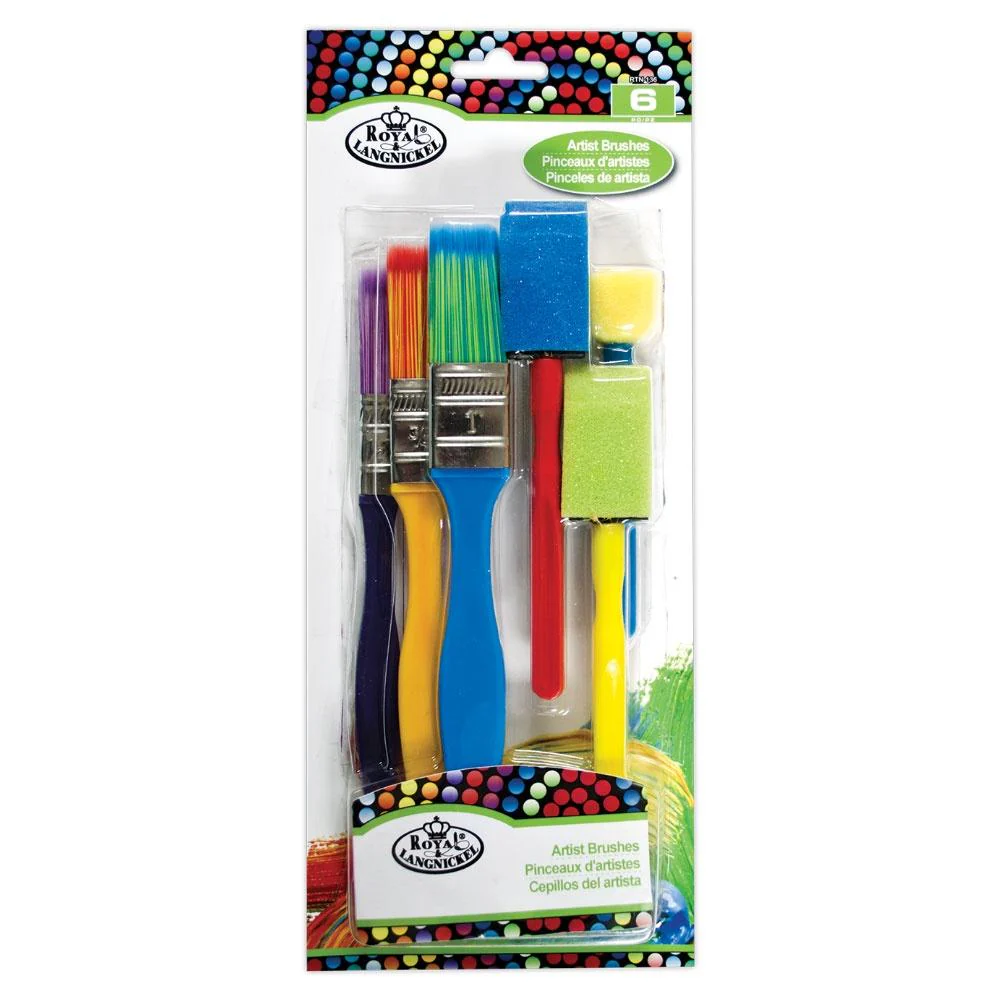Kids Brush Set - 6 pc