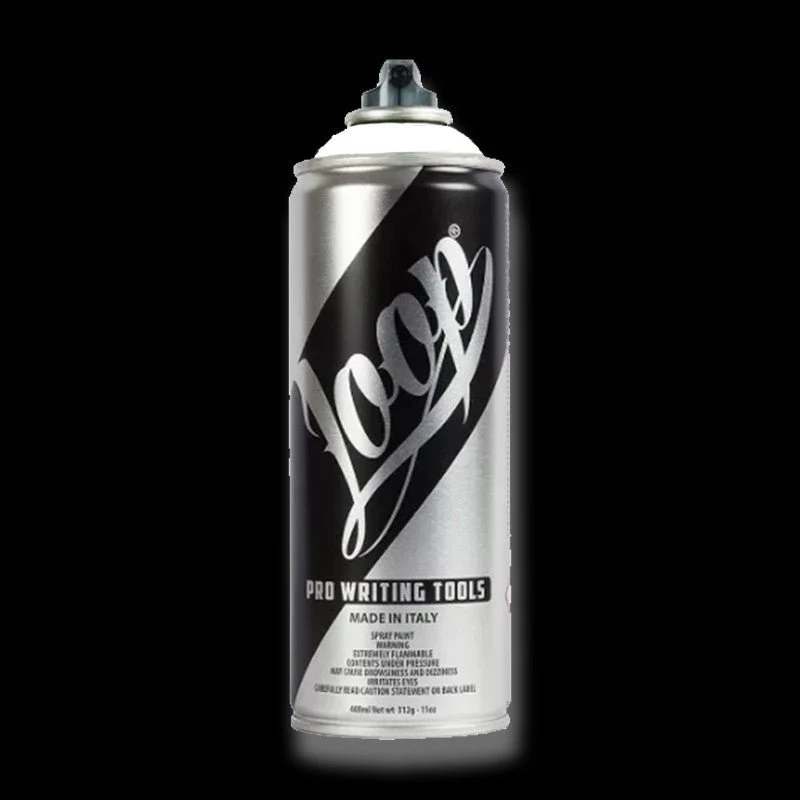 Loop Colors Spray Paint 400ml - Black - Image 4