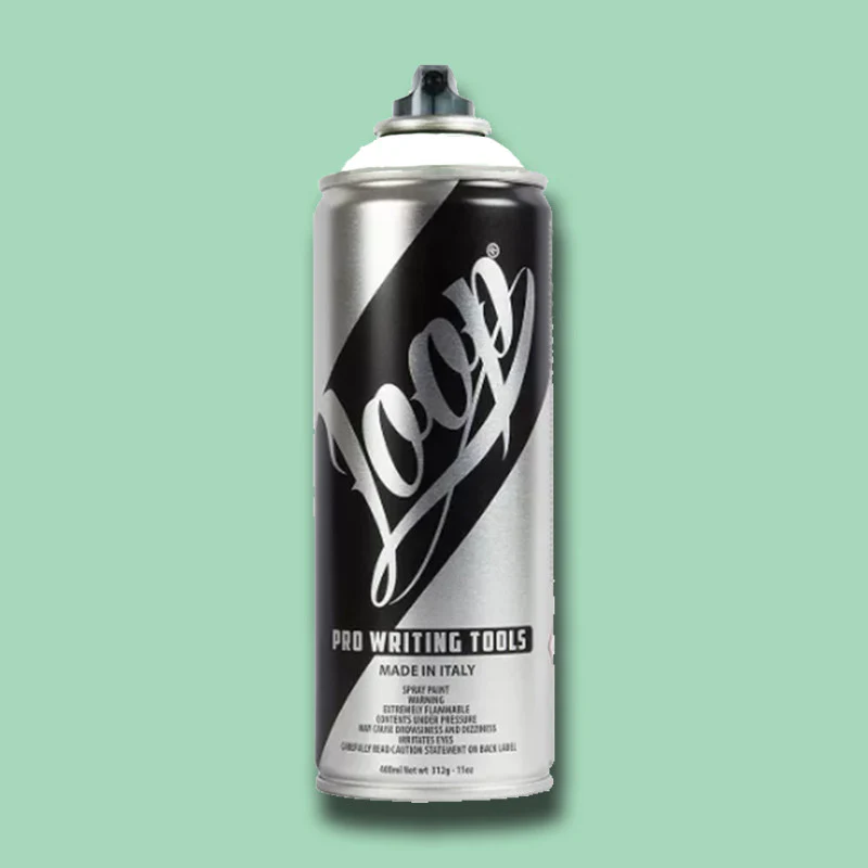 Loop Colors Spray Paint 400ml - Turquoise & Greens - Image 10