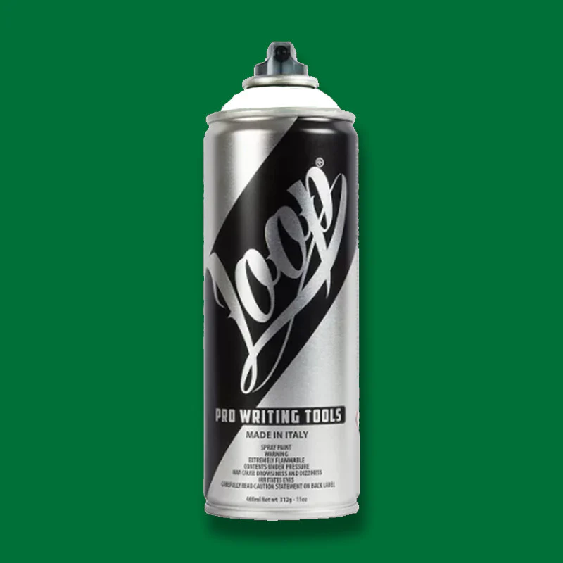 Loop Colors Spray Paint 400ml - Turquoise & Greens - Image 13