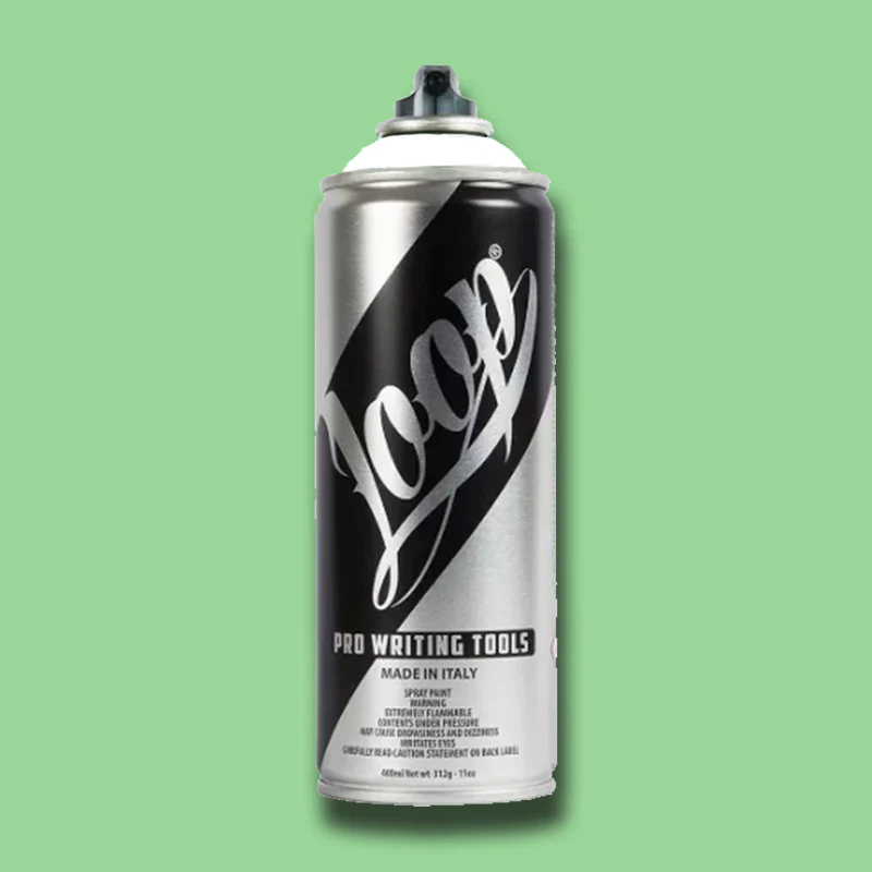 Loop Colors Spray Paint 400ml - Turquoise & Greens - Image 15