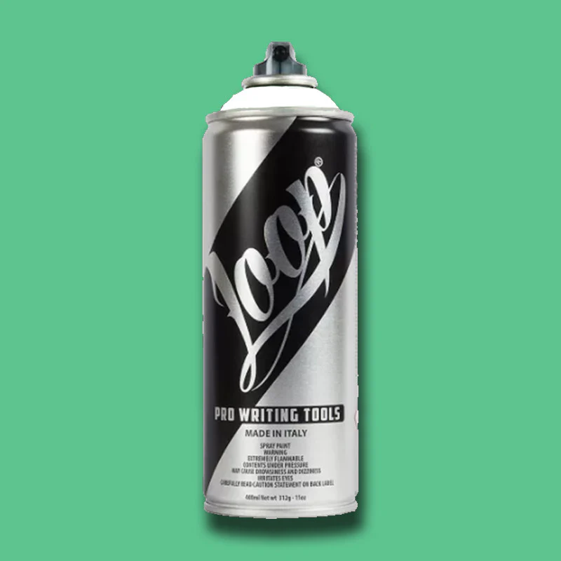 Loop Colors Spray Paint 400ml - Turquoise & Greens - Image 16