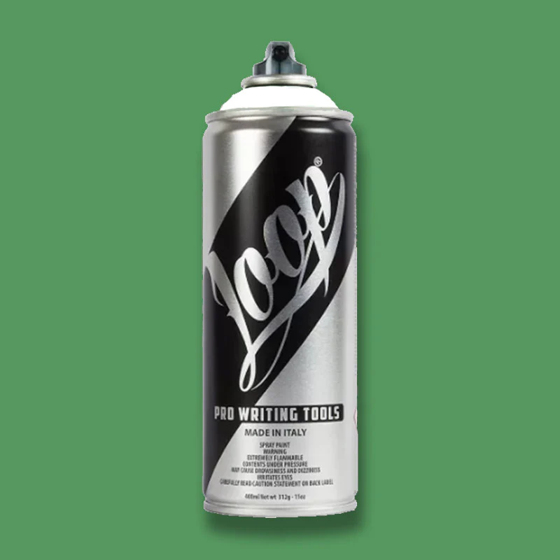 Loop Colors Spray Paint 400ml - Turquoise & Greens - Image 17