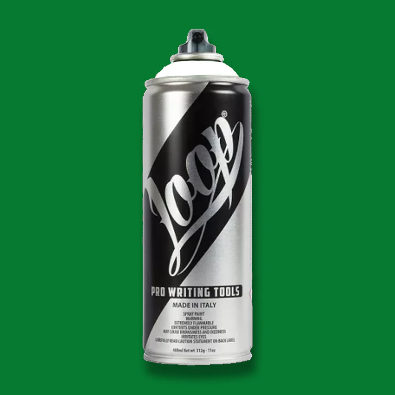 Loop Colors Spray Paint 400ml - Turquoise & Greens - Image 18