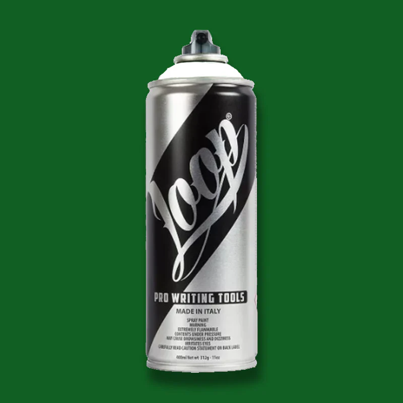 Loop Colors Spray Paint 400ml - Turquoise & Greens - Image 20
