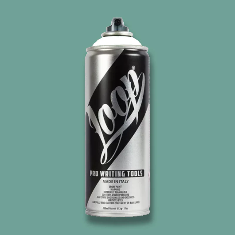 Loop Colors Spray Paint 400ml - Turquoise & Greens - Image 24