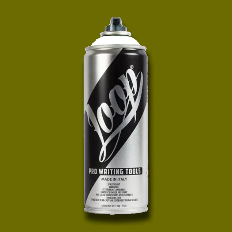 Loop Colors Spray Paint 400ml - Turquoise & Greens - Image 30