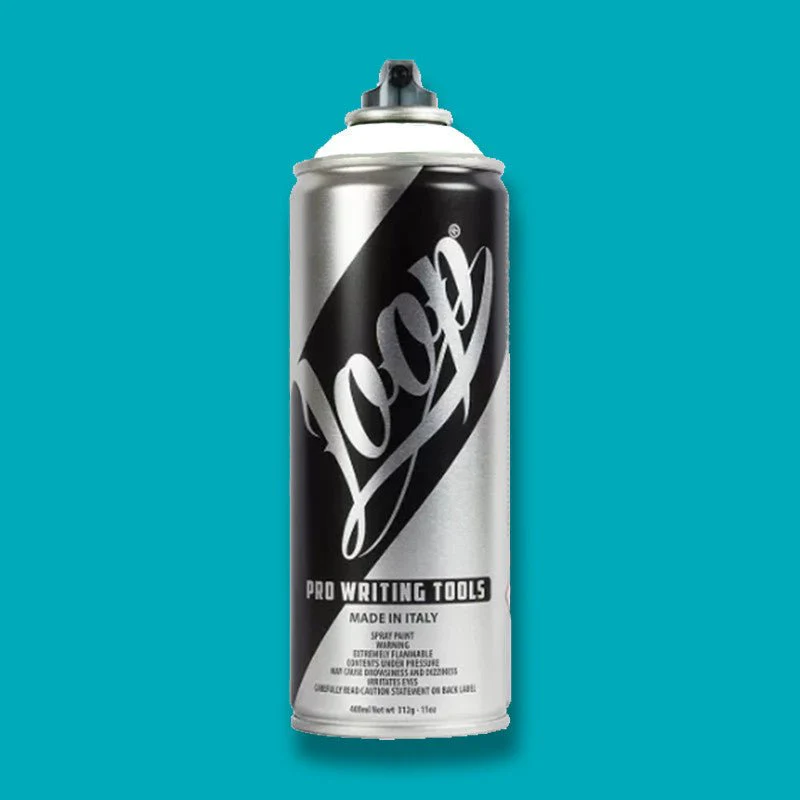 Loop Colors Spray Paint 400ml - Turquoise & Greens - Image 5