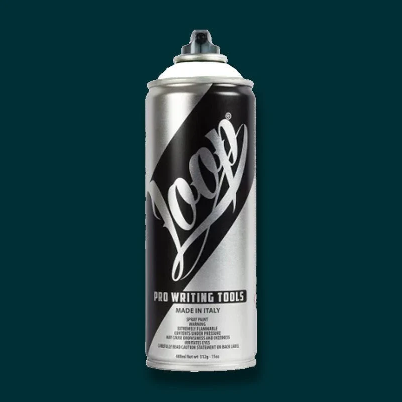 Loop Colors Spray Paint 400ml - Turquoise & Greens - Image 8