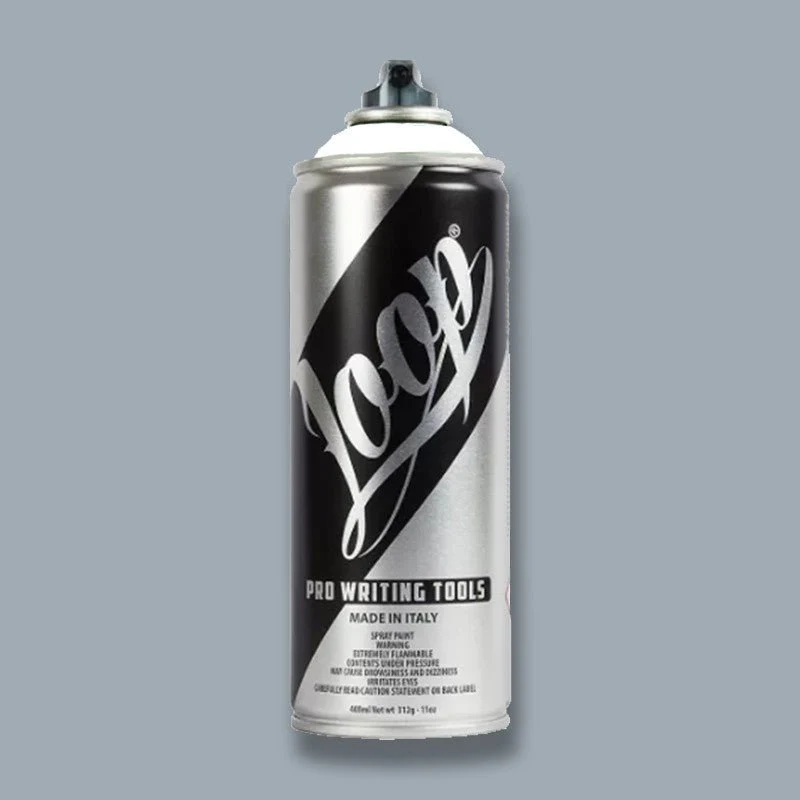Loop Colors Spray Paint 400ml - Greys - Image 4