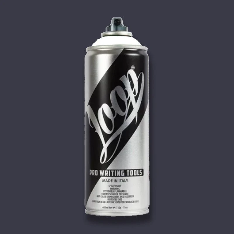 Loop Colors Spray Paint 400ml - Greys - Image 7