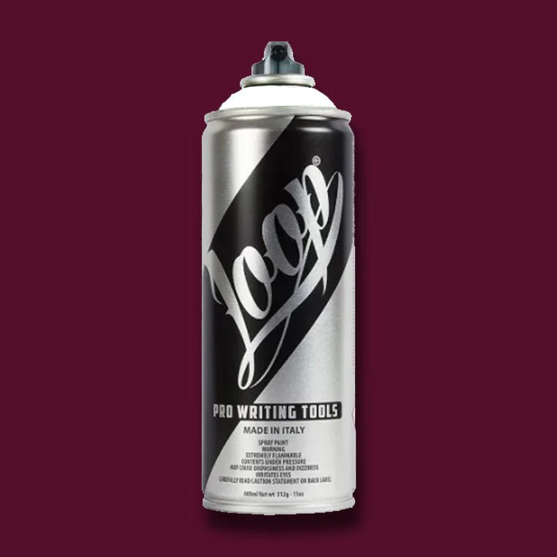 Loop Colors Spray Paint 400ml - Reds - Image 12