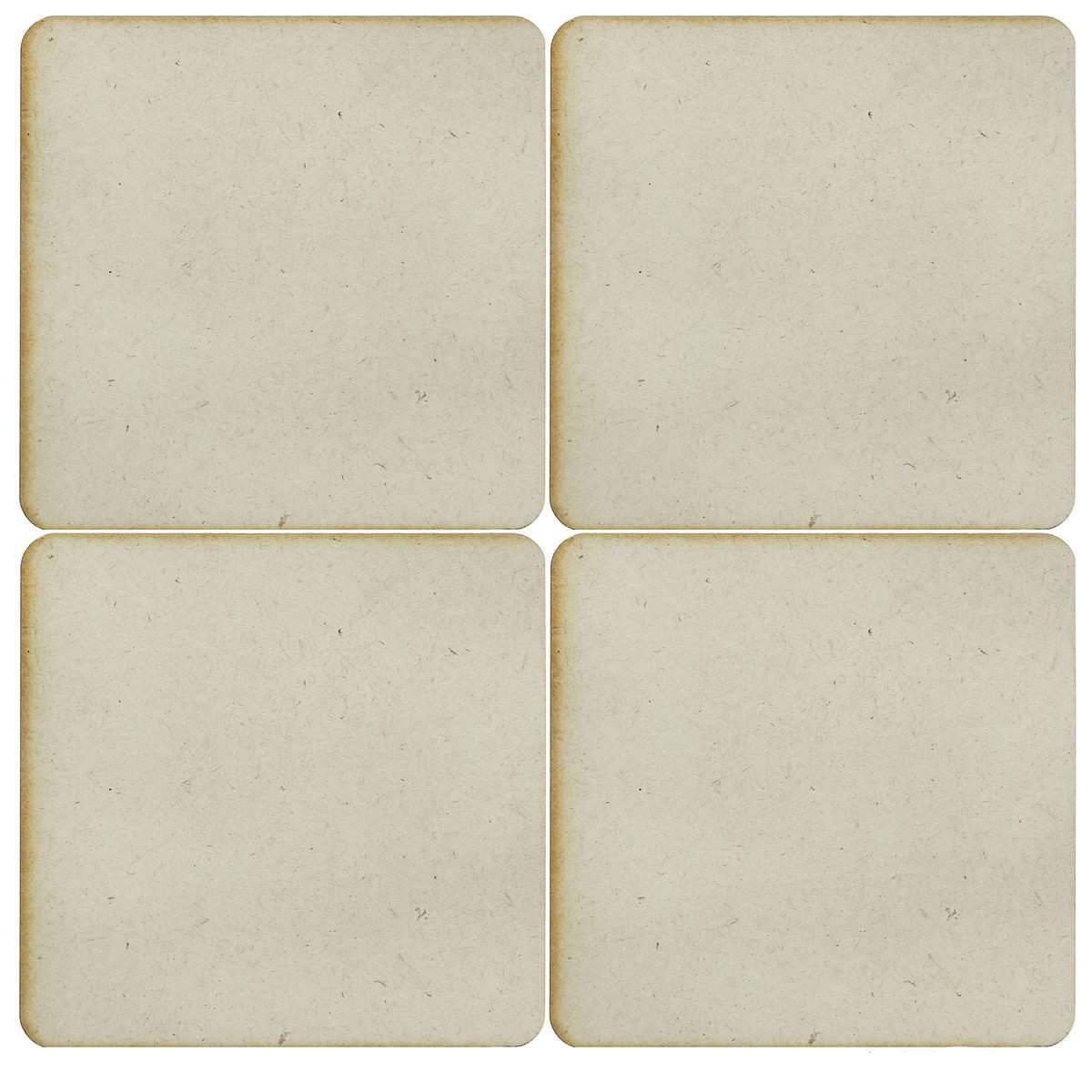 MDF Square Coaster Set of 4 - Image 3